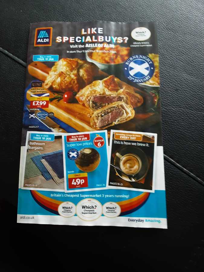 Aldi Offers 18 21 Jan 2024 (Photo) Catalogue LWT